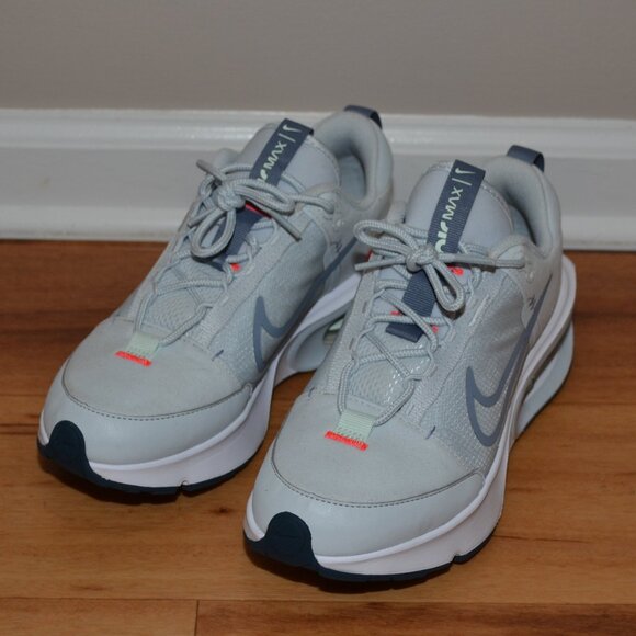 Nike AIR MAX INTRLK NEW Aura/Gray white Athletic Sneakers, sz 8.5 (DQ2904 400) - Picture 3 of 13